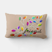 ドティ・フレンド ランバークッション (裏面)