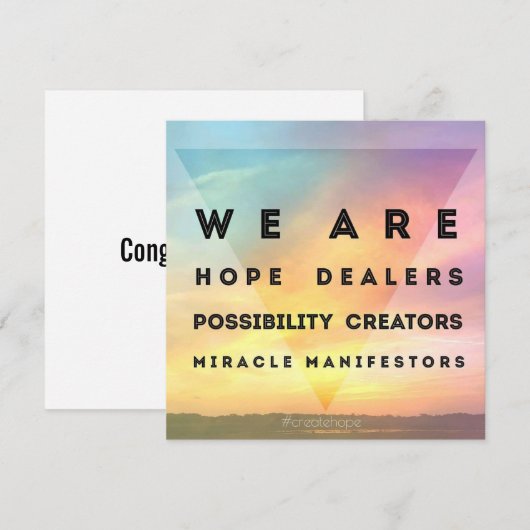 ドテラ カード 新会員 (正面/裏面)