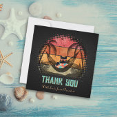 ドデークールム猫のトロピカルエスケープ サンキューカード