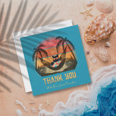 ドデークールム猫のトロピカルエスケープ サンキューカード