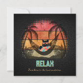 ドデークールム猫のトロピカルエスケープ シーズンカード (正面)