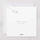 ドデークールム猫のトロピカルエスケープ シーズンカード (裏面)