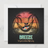 ドデークールム猫のトロピカルエスケープ シーズンカード (正面)