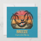 ドデークールム猫のトロピカルエスケープ シーズンカード (正面)