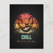 ドデークールム猫のトロピカルエスケープ シーズンポストカード (正面)