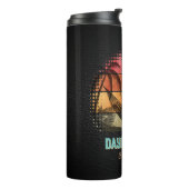 ドデークールム猫のトロピカルエスケープ タンブラー (回転左)