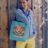 ドデークールム猫のトロピカルエスケープ トートバッグ