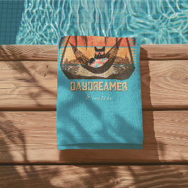 ドデークールム猫のトロピカルエスケープ ビーチタオル