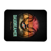 ドデークールム猫のトロピカルエスケープ マグネット (横)