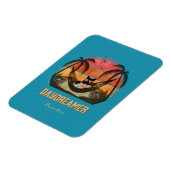 ドデークールム猫のトロピカルエスケープ マグネット (左側)