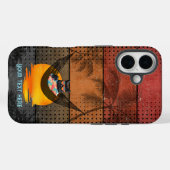 ドデークールム猫のトロピカルエスケープ Case-Mate iPhoneケース (裏面 (横))