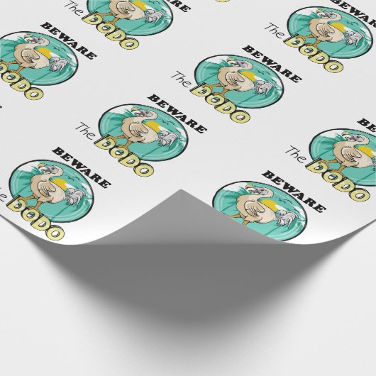 ドドに気を付ける ラッピングペーパー (角)