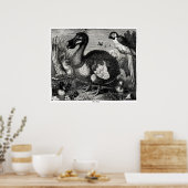 ドドアンティークプリント ポスター (キッチン)