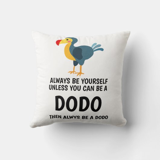 ドドスペシャル引用文装飾用クッション クッション (裏面)