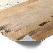 ドドバードヴィンテージプリント ポスター (角)