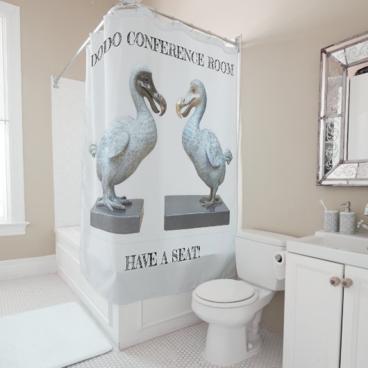 ドドー会議室…座れ！ シャワーカーテン (インサイチュ)