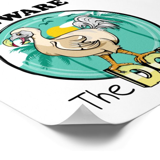 ドド鳥 ポスター (角)