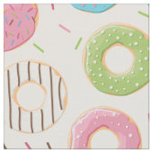 ドナおもしろいツ ファブリック (クローズアップ)