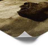 ドナウの靴 ポスター (角)