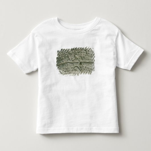 ドナウを交差させているローマの軍隊 トドラーTシャツ (正面)