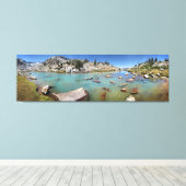 ドナウエパスレイク – ヨセミテ キャンバスプリント (インサイチュ (ウッドフロア))