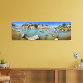 ドナウエパスレイク – ヨセミテ キャンバスプリント (インサイチュ (リビング))