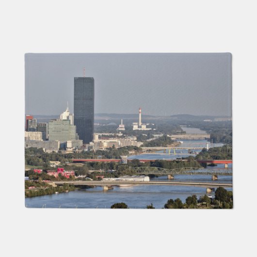 ドナウシティー、ウィーン・オーストリア ドアマット (正面)