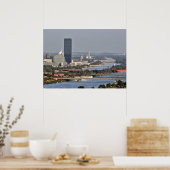 ドナウシティー、ウィーン・オーストリア ポスター (キッチン)