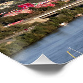 ドナウシティー、ウィーン・オーストリア ポスター (コーナー)