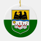 ドナウシュワベン国旗 セラミックオーナメント (裏面)