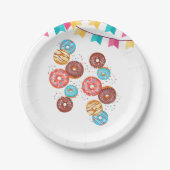 ドナウモダンベビー散水赤ちゃんシャワー ペーパープレート (正面)