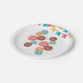 ドナウモダンベビー散水赤ちゃんシャワー ペーパープレート (アングル)