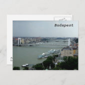 ドナウ川の橋 ポストカード (正面/裏面)