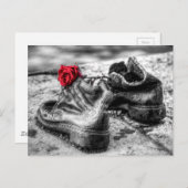 ドナウ川沿いの靴 ポストカード (正面/裏面)