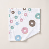 ドナカラフルパタンタオルセット バスタオルセット (ウォッシュタオル)