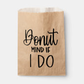 ドナッおもしろいト恋人ドナッもしト私は結婚披露宴をする フェイバーバッグ (正面)