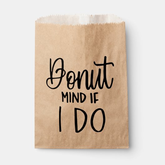 ドナッおもしろいト恋人ドナッもしト私は結婚披露宴をする フェイバーバッグ (正面)