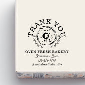ドナッエレガントトサンキューネームベーカリー ラバースタンプ