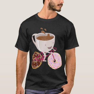 ドナックールトコーヒー自転車手引きプレミアム Tシャツ