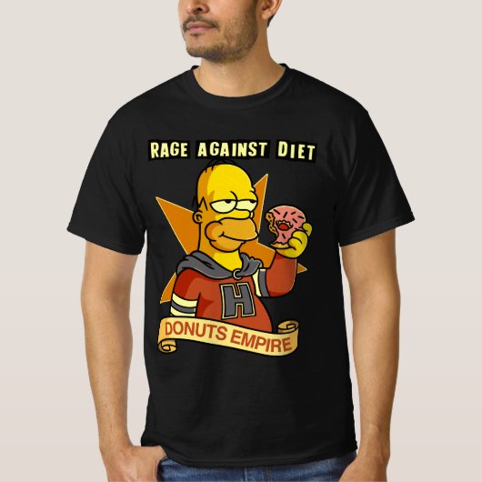ドナッツエンパイアグラフィックTシャツ Tシャツ (正面)