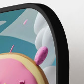 ドナッツスマッシュピックボール ピックルボールラケット (左詳細)