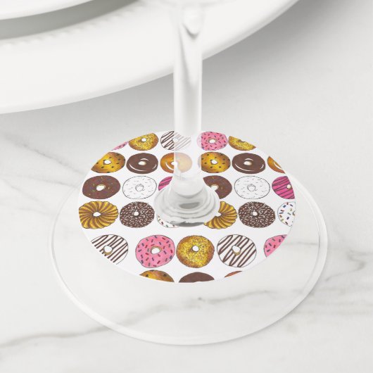 ドナットダースドーナッツパストリースブレックファーストブランチ ワイングラスタグ (クローズアップ)