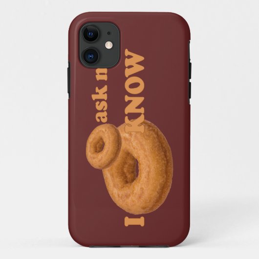 ドナットユーモアカスタムiPhoneケース Case-Mate iPhoneケース (裏面)