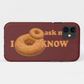 ドナットユーモアカスタムiPhoneケース Case-Mate iPhoneケース (裏面(横))