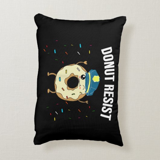 ドナットレジスおもしろいトミーム警察官が アクセントクッション (裏面(縦))