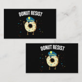 ドナットレジスおもしろいトミーム警察官が 名刺 (正面/裏面)