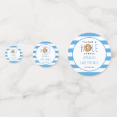 ドナッモダントボーイズ赤ちゃんシャワー散水 コンフェッティ (正面)