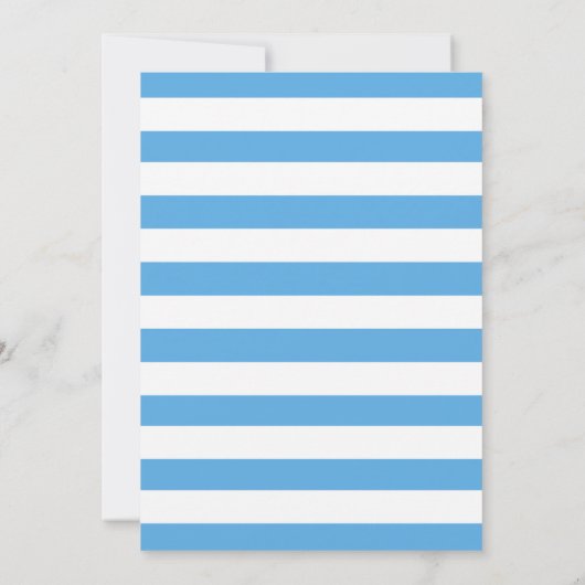 ドナッモダントボーイズ赤ちゃんシャワー散水 サンキューカード (裏面)