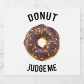 ドナツが私を裁く ビールラベル (シングルラベル)