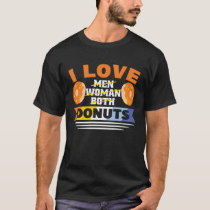 ドナツフレンズアロエスフラッグプライドLgbtqドナツ Tシャツ